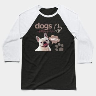 Dogs Baseball T-Shirt